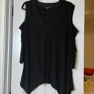 Black Adrianna papell shirt
